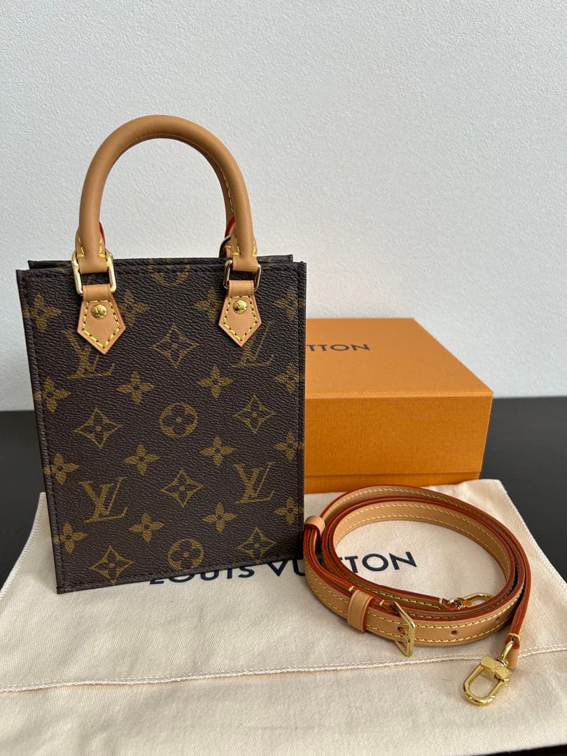 LOUIS VUITTON ルイヴィトン　プティットサックプラ　ICチップ内蔵 ルイ・ヴィトン LOUIS VUITTON プティット・サックプラ M80449