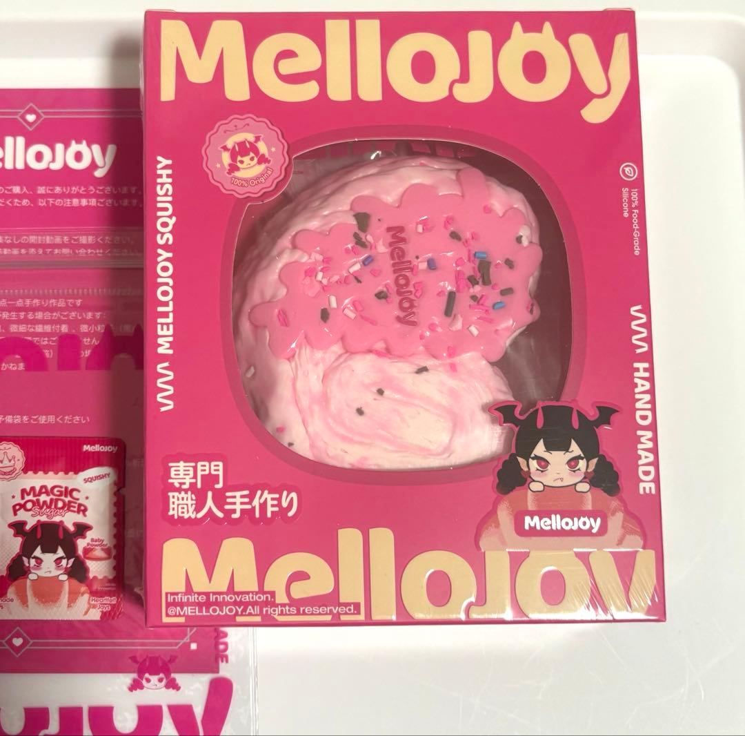 未開封】mellojoyメロジョイ パルミエ ストロベリーいちご スクイーズ