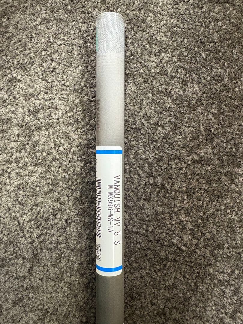 三菱ケミカル VANQUISH VV 5S 未使用 試打刻印シャフト単体