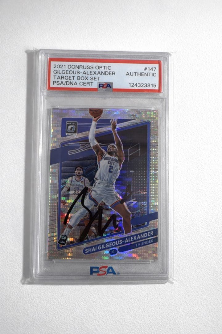 Shai Gilgeous-Alexander 直筆サインSGAサイン - メルカリ