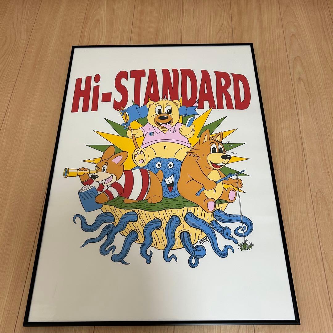 hi-standard シルクスクリーンポスター frank kozik - メルカリ