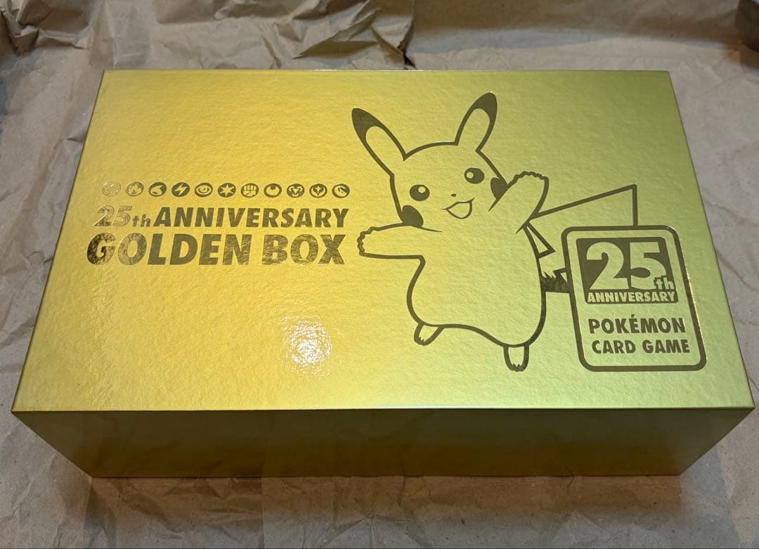 ポケモンカード 25th ANNIVERSARY GOLDEN BOX カードなし)25th ANNIVERSARY GOLDEN BOX』【サプライ】{-}