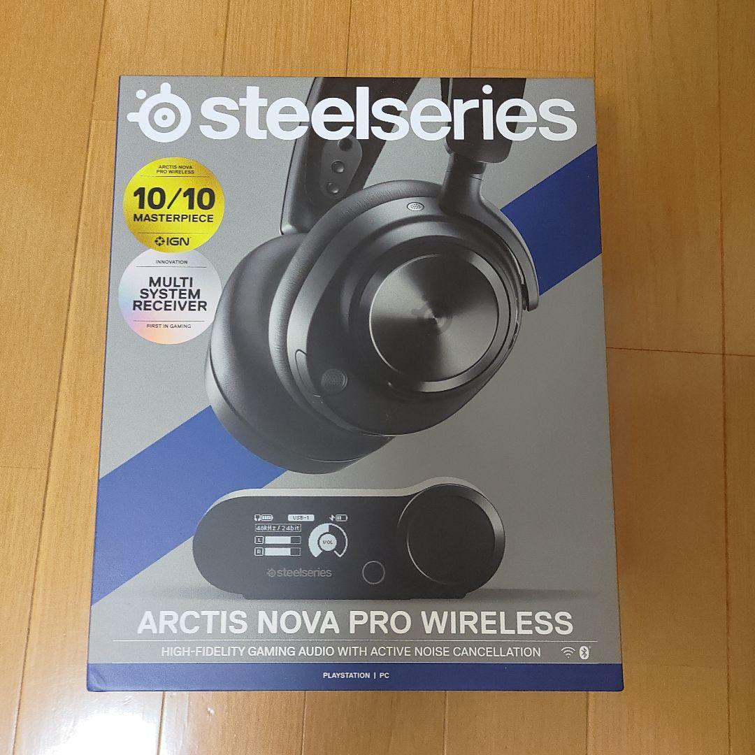【新品未開封】SteelSeries　ゲーミングヘッドセット　61522 楽天市場】SteelSeries Arctis Nova Pro Wireless ゲーミングヘッド