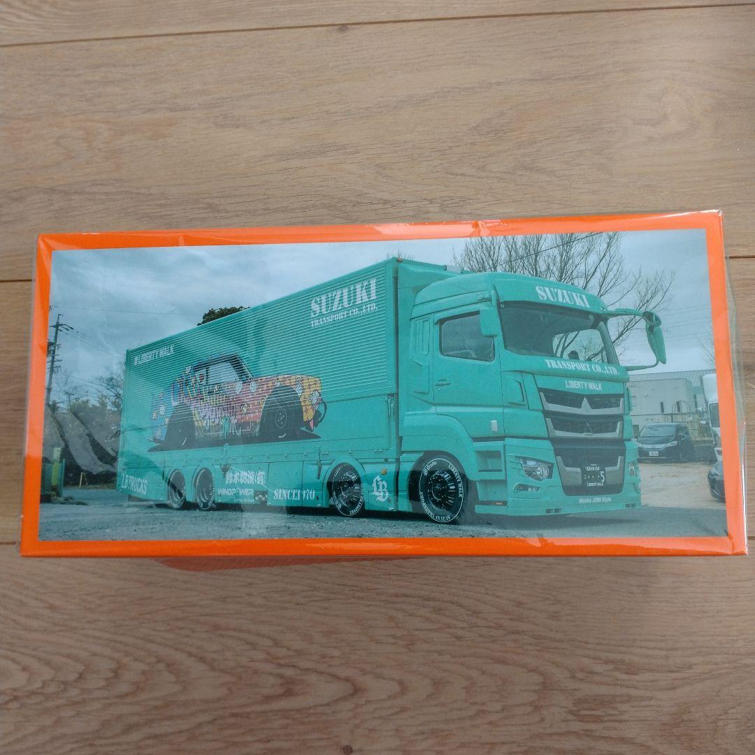 リバティウォーク　LBWK G.C.D LB―TRUCKS　ミニカー ゲインコーププロダクツ GCD 1/64 三菱 ふそう LB-TRUCKS リバティ