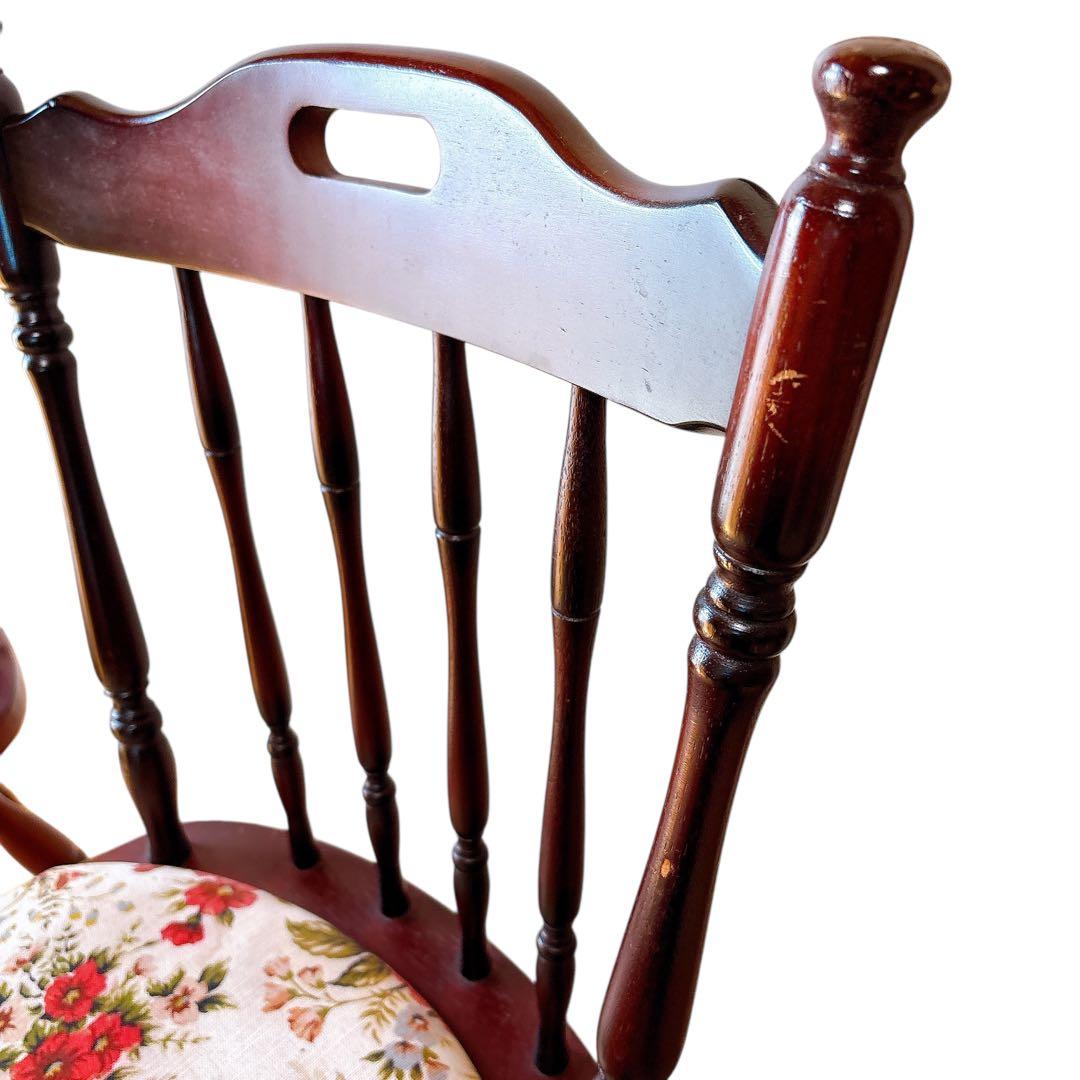 ちひろ様専用】① MIKIMOKU 2脚 椅子 花柄 ヴィンテージ チェア - メルカリ