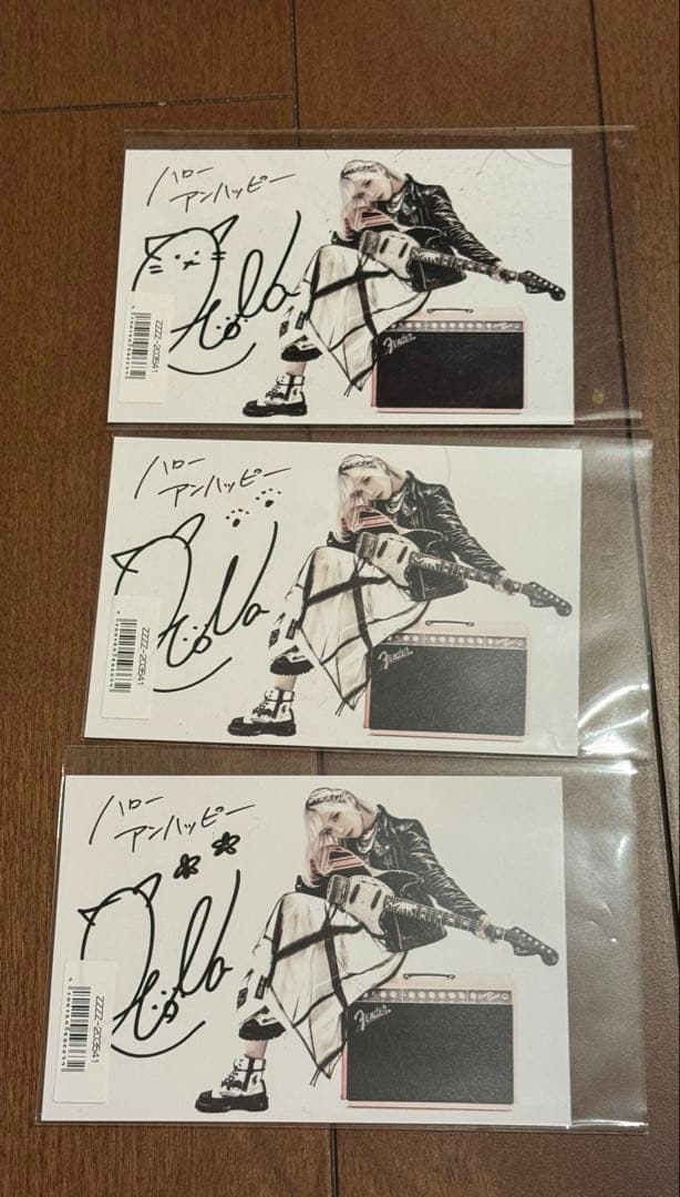 激レア ReoNa 直筆サイン 3種 セット