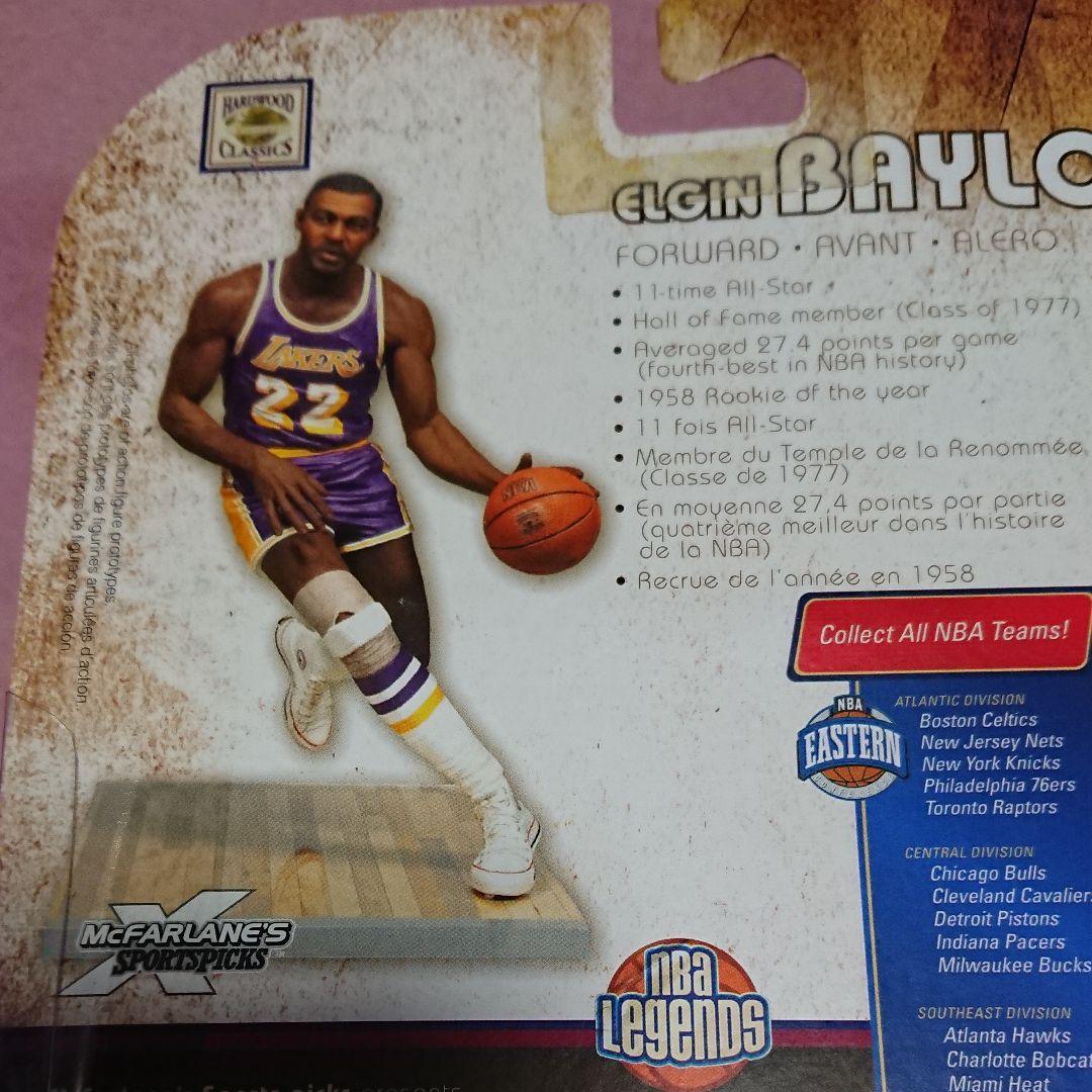 NBA エルジン・ベイラー フィギュア - メルカリ