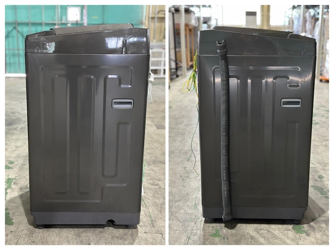 コンフィー 全自動洗濯機 7.0kg CAC06EW70 黒 2024年製