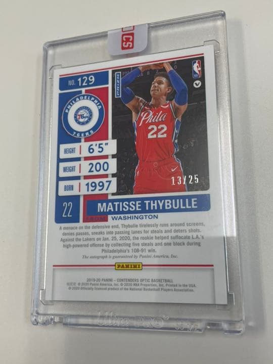 Panini Contenders optic サイブル 25枚限定直筆サイン - メルカリ