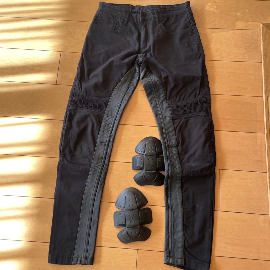DEGNER ライダースパンツ　men's DEGNER（デグナー） 2XL追加決定 プロテクター付き レザーパンツ 公式