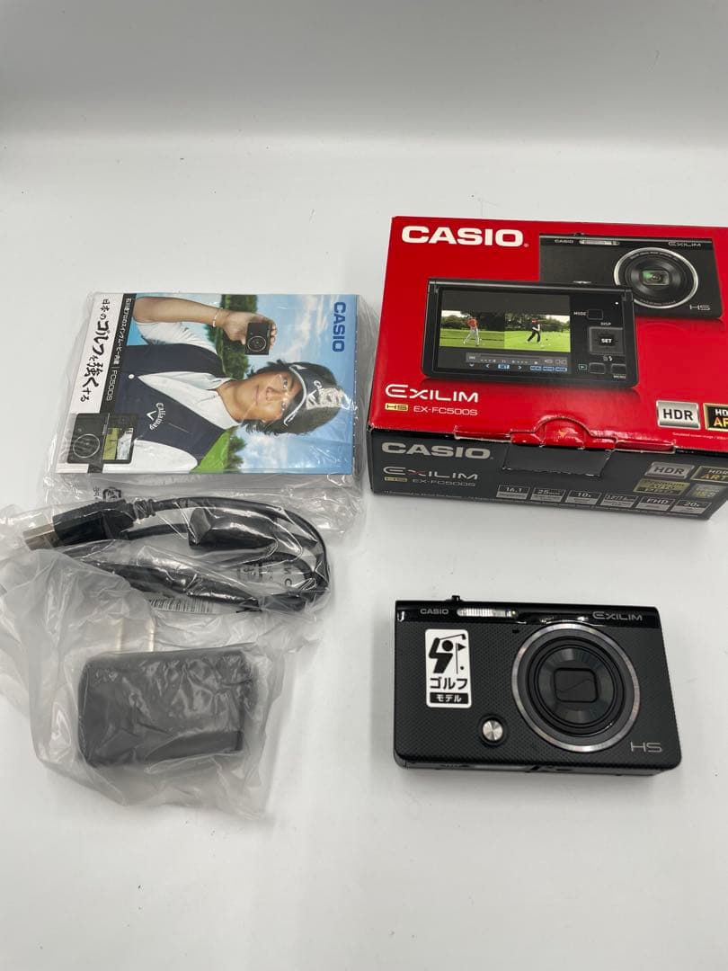 CASIO EXILIM EX-FC500S ゴルフモデル デジカメ 動作確認済 EX-FC500S | HIGH SPEED | デジタルカメラ | CASIO