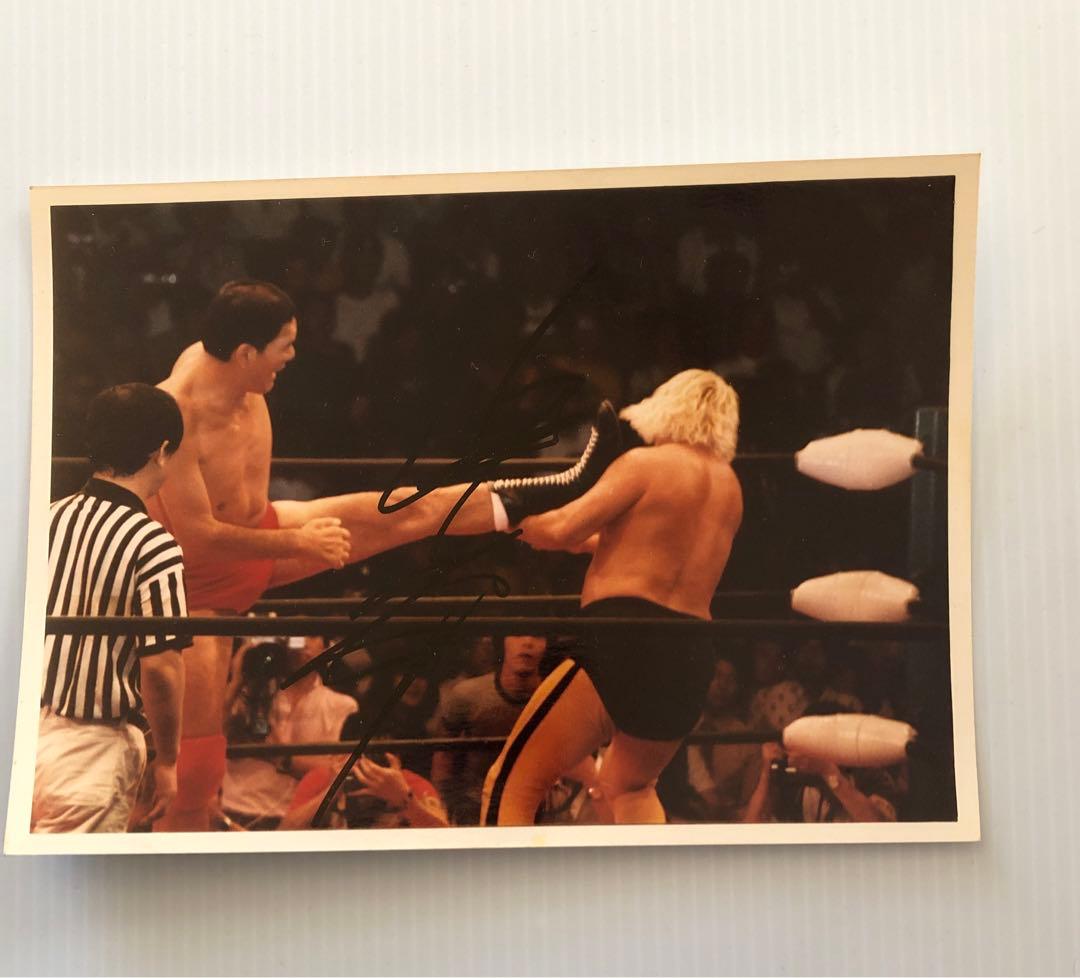 ジャイアント馬場 写真 サイン プロレス - メルカリ