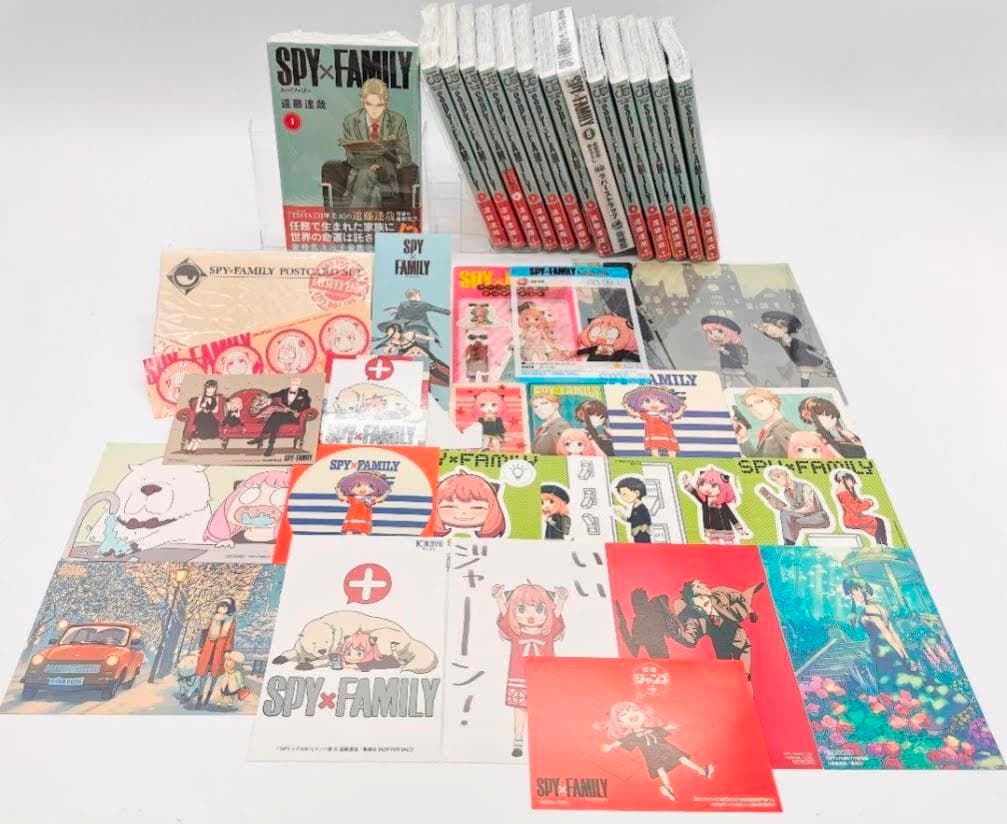 SPY×FAMILY 1～12巻セット 全巻初版帯付新品未開封 スパイファミリー ♪美品♪ SPY×FAMILY 1〜12巻 セット スパイファミリー 全巻セット