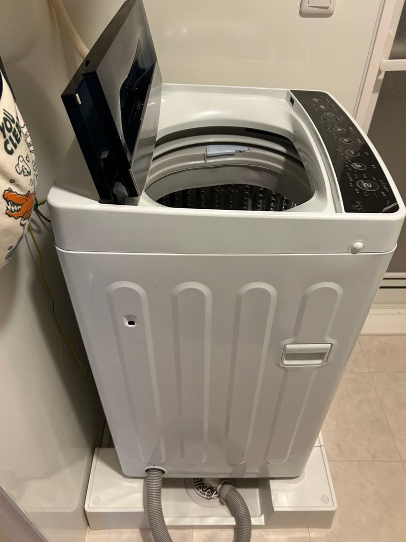 Haier ハイアール 全自動縦型洗濯機 5.5kg ホワイト