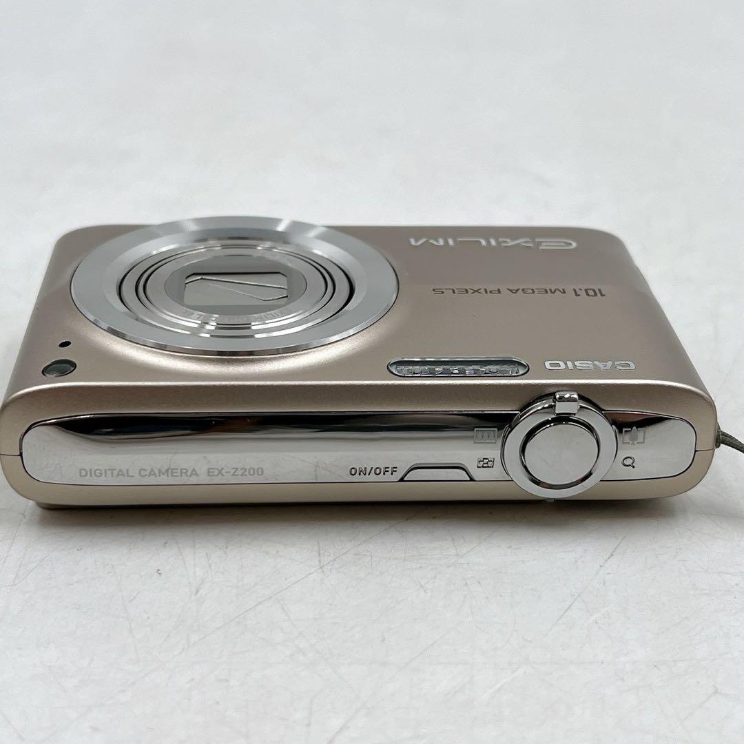 極美品 CASIO EXILIM EX-Z200 ゴールド 付属品完備 デジカメ - メルカリ