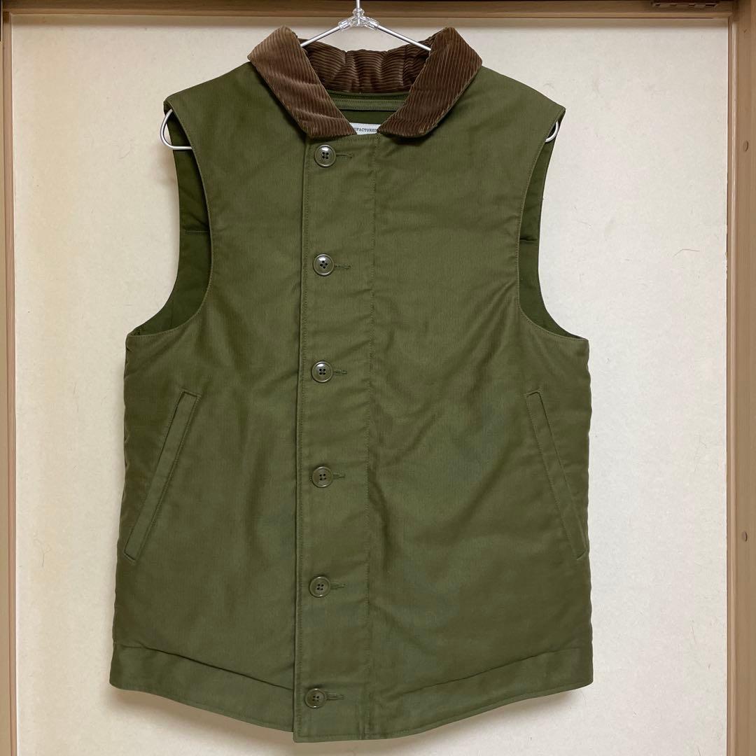 TROPHY CLOTHING オリーブグリーン ベスト サイズ40 全2色【TROPHY