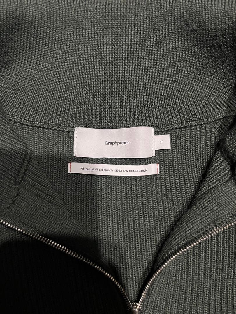 2022AW Graphpaper ハーフジップニット - メルカリ