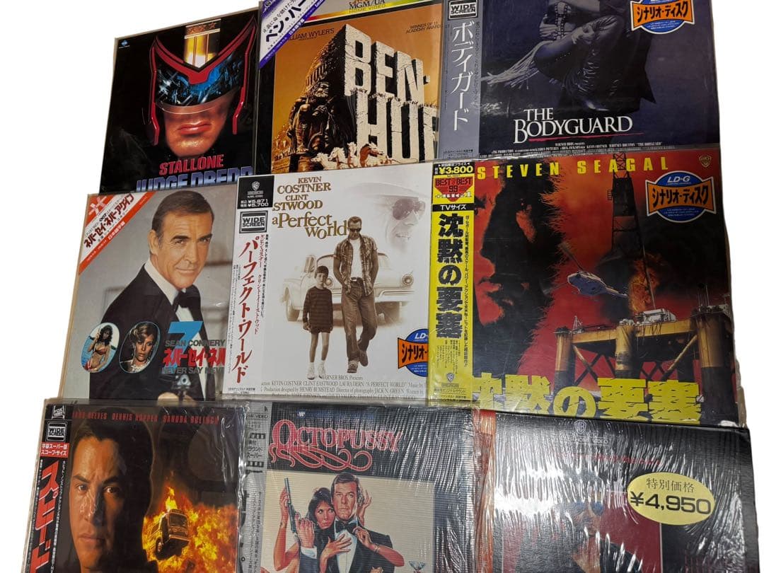 LD レーザーディスク各種 ランボー 007 インディージョーンズ等