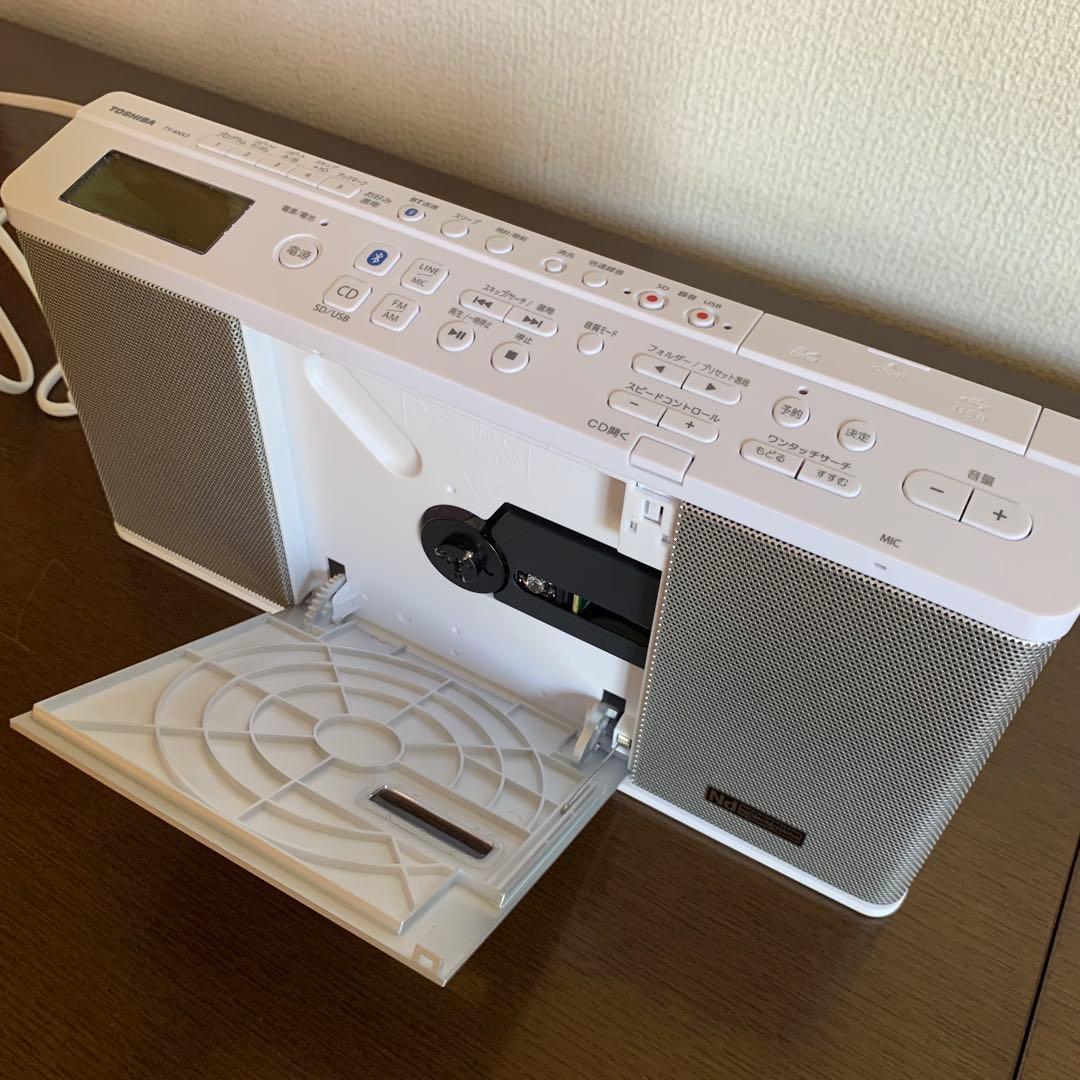 CDラジオ 東芝／高音質ハイスペックモデル 24年製メーカー保証付 TYANX3