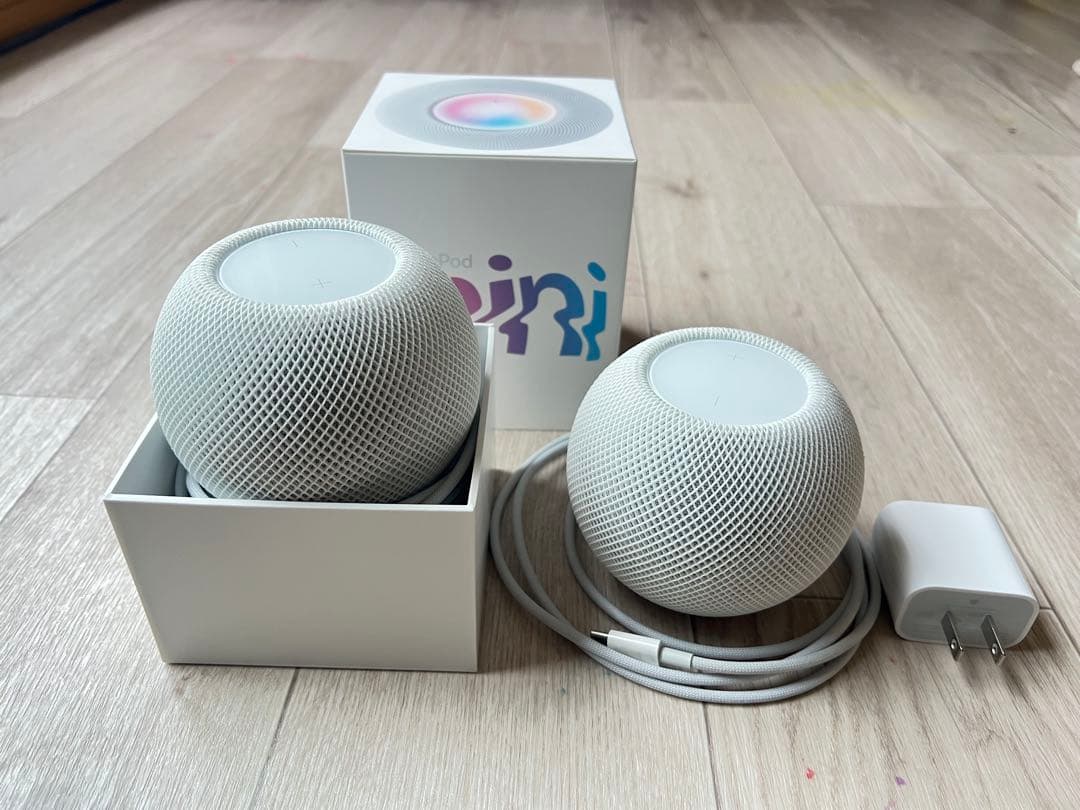 Apple HomePod mini ホワイト2個セット