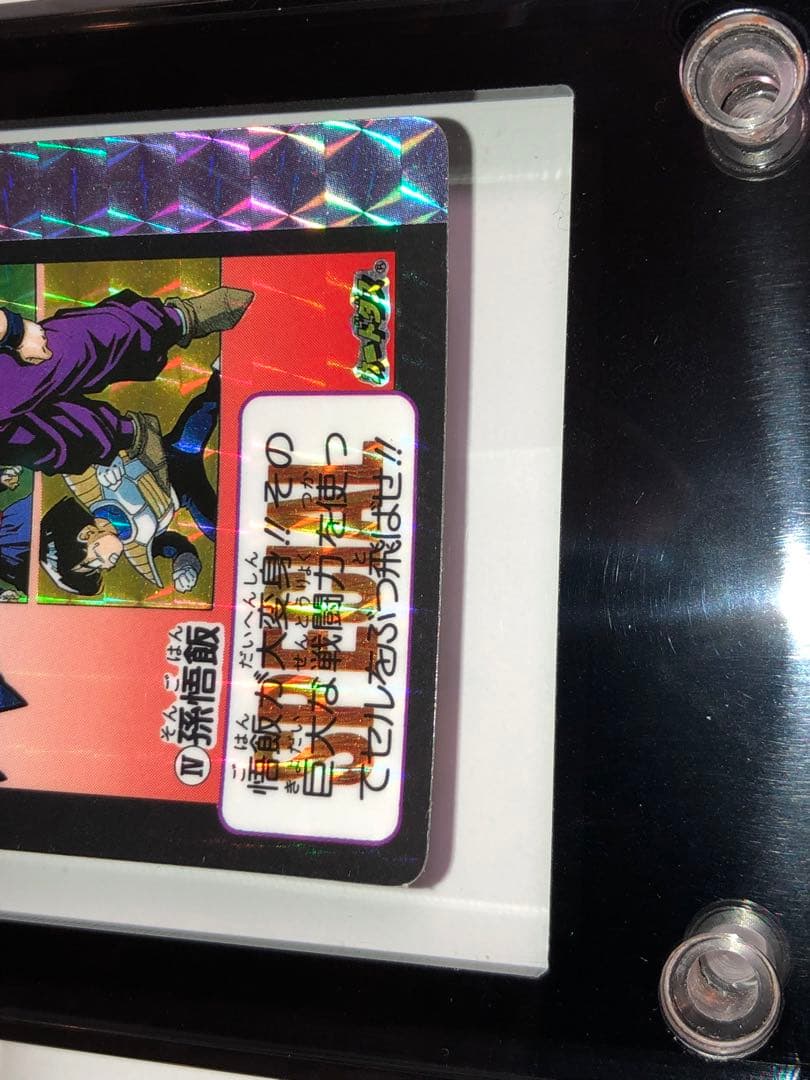 ドラゴンボールカードダス めちゃんこプロジェクト IV 孫悟飯 正規品