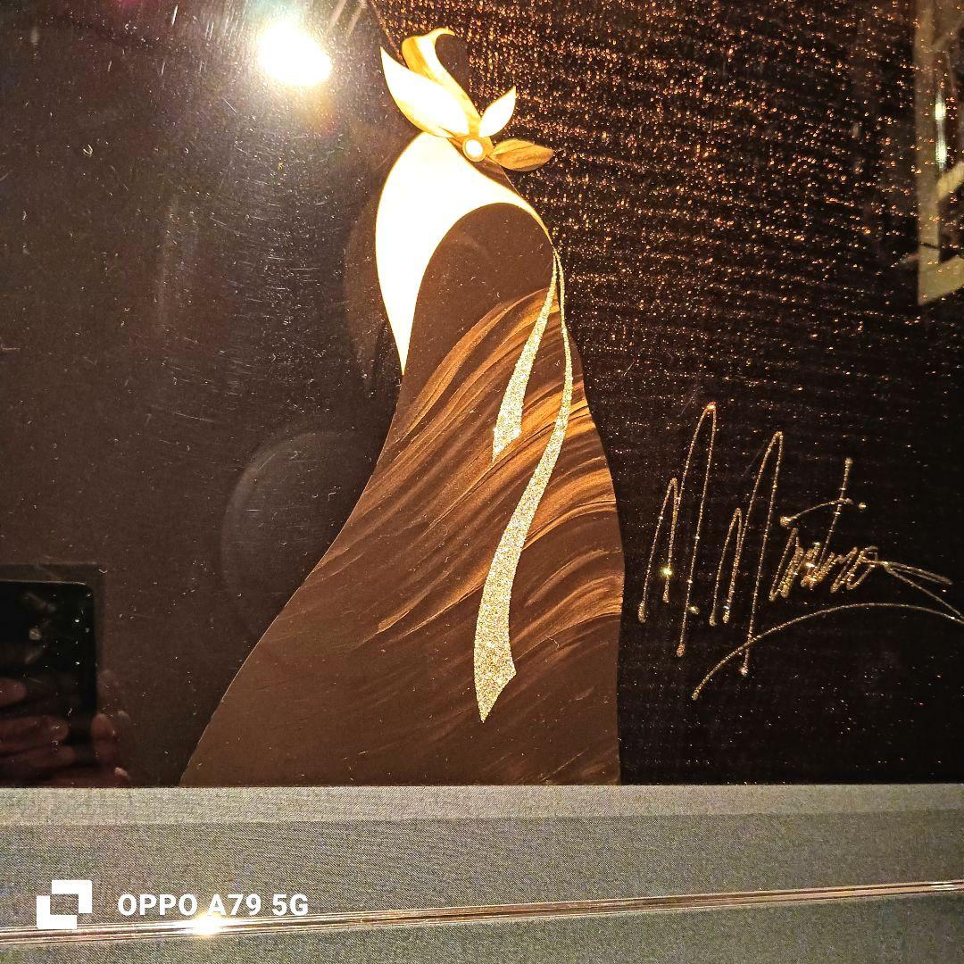 ☆原画 マーティロ・マヌキャン オリジナル作品 1点物 大作 美人画