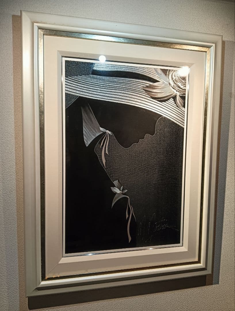 ☆原画 マーティロ・マヌキャン オリジナル作品 1点物 大作 美人画