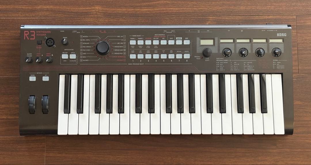 Korg R3 シンセサイザー 37鍵 KORG R3 Synthesizer/Vocoder 価格比較 - 価格.com