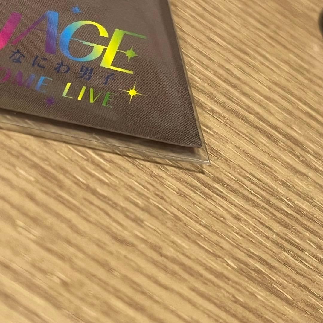 なにわ男子 なにふぁむぱす チケット型カード 東京ドーム 1/12 公演 赤