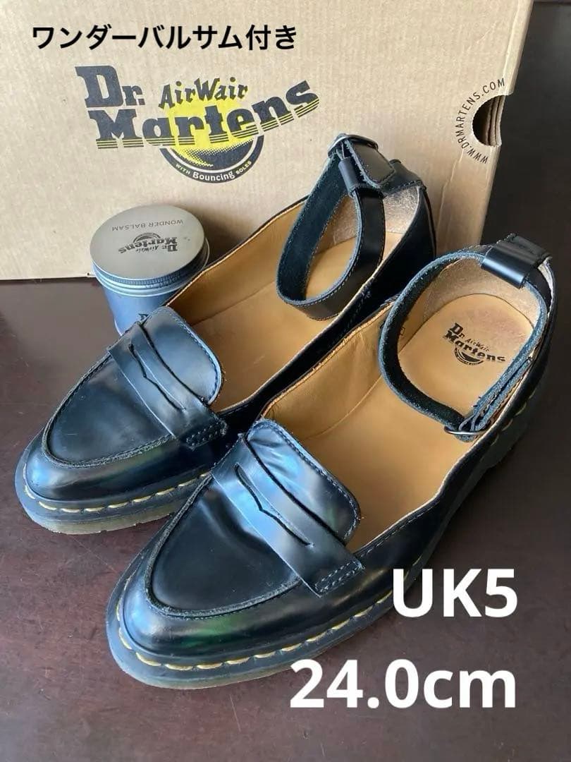 Dr. Martens メリージェーン ポインテッドuk5 EU38 24.0