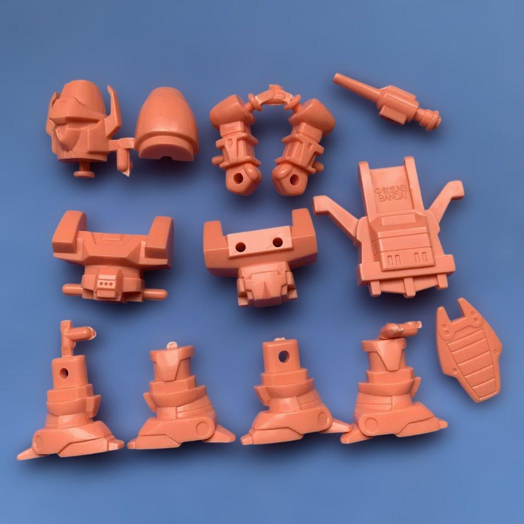 ☆レトロ エルガイム ガチャ プラモデル 未組立品 全8種コンプセット