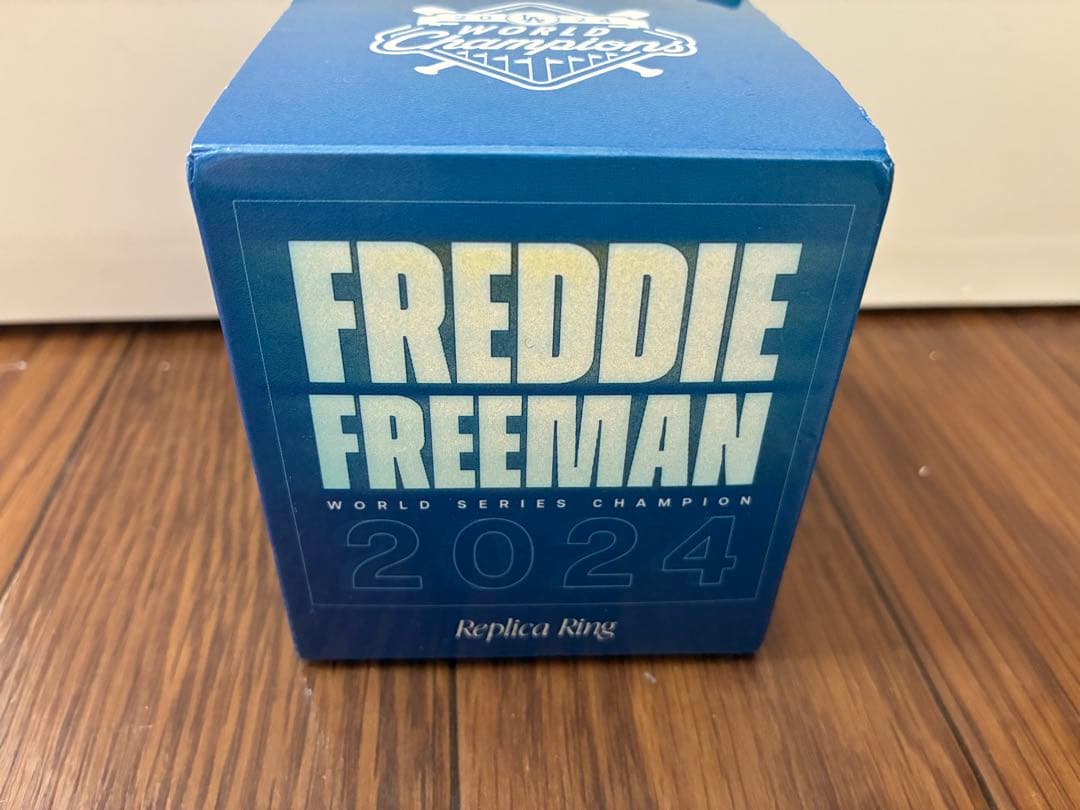 ドジャースワールドシリーズチャンピオンリングフリーマン 9/15球場