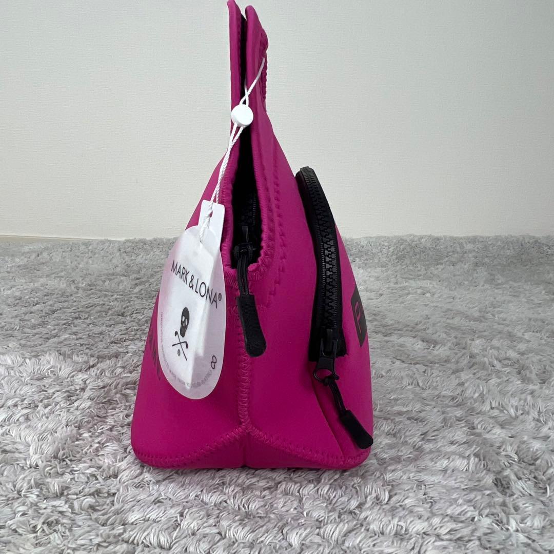 未使用】MARK&LONA マーク&ロナ バッグ FREE ピンク - メルカリ