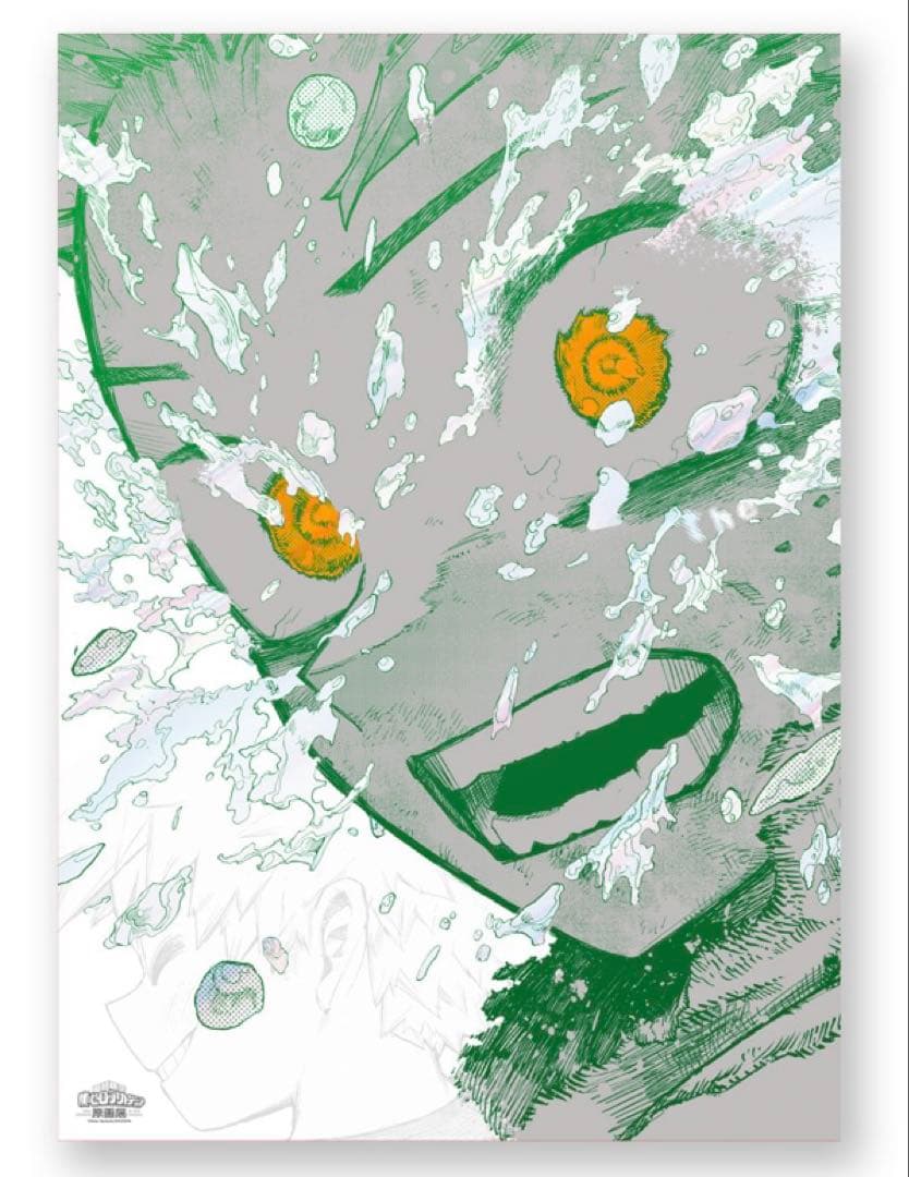 僕のヒーローアカデミア　原画展　A2アートポスター2枚セット ヒロアカ原画展 大阪 新グッズ紹介】 □A2アートポスター2枚セット