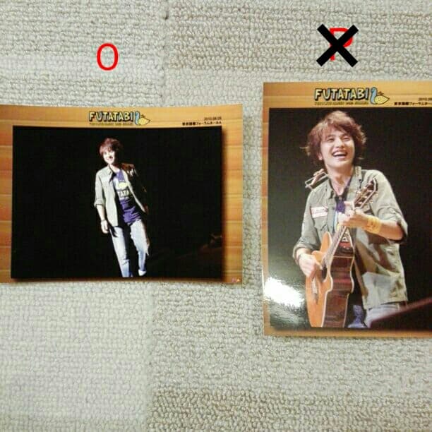 [おまけ]ゆず　メモカぴあ6枚セット　FUTATABI ライブ　8.5