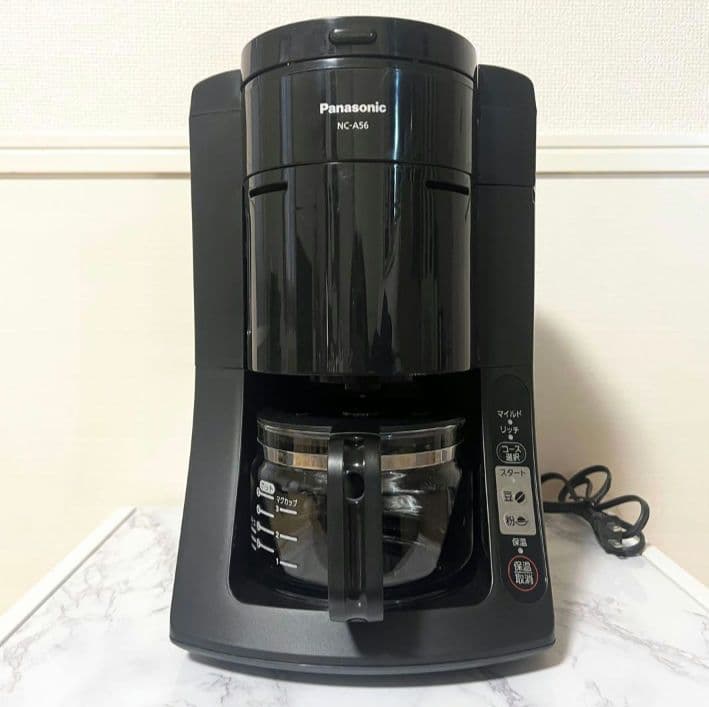 Panasonic NC-A56 コーヒーメーカー 全自動 Amazon | パナソニック 沸騰浄水コーヒーメーカー 全自動タイプ 670ml