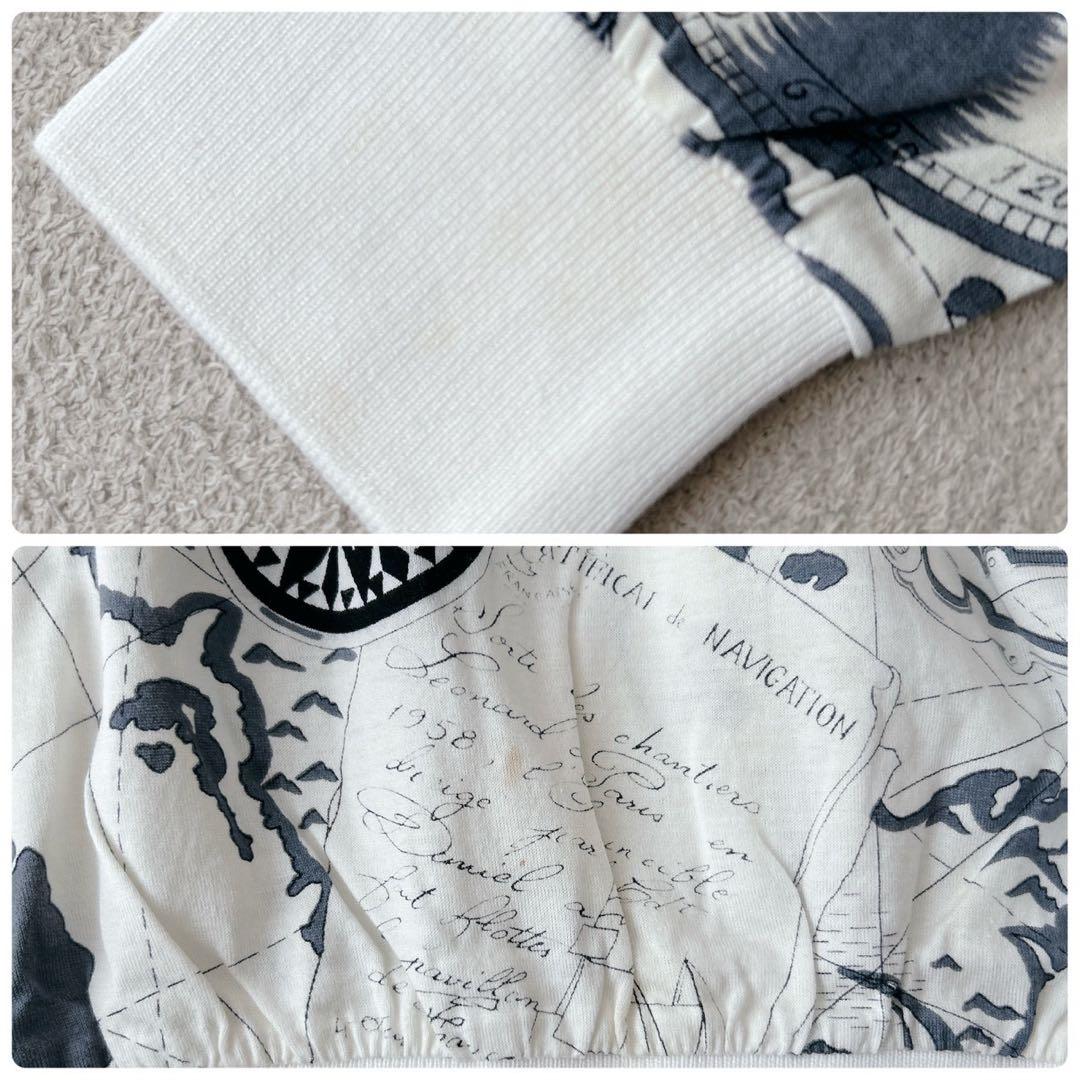 美品 LEONARD レオナール花柄 長袖Tシャツ M 希少✨LEONARD レオナール