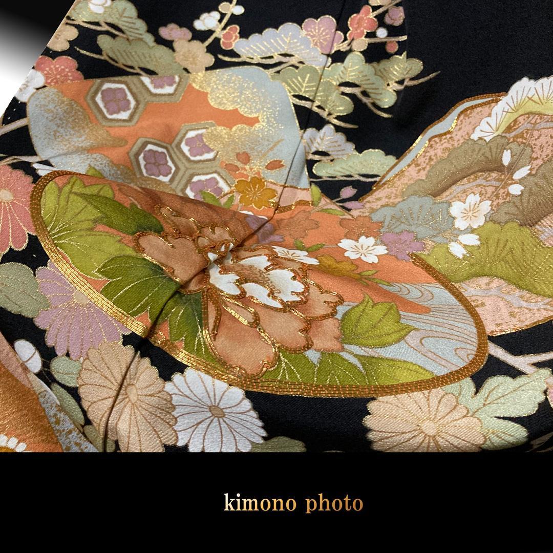 正絹【新品、未使用】6点フルセット【トールサイズ】極上逸品金彩