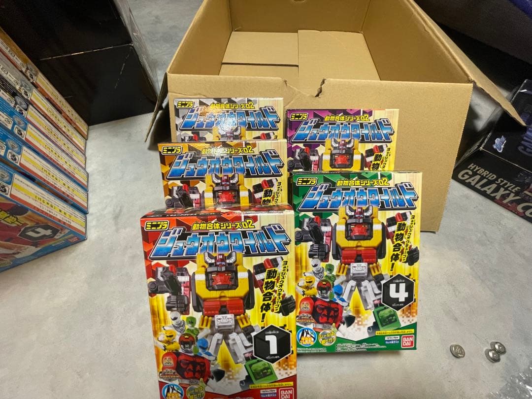 s*応様 ジュウオウジャー ミニプラセット - メルカリ