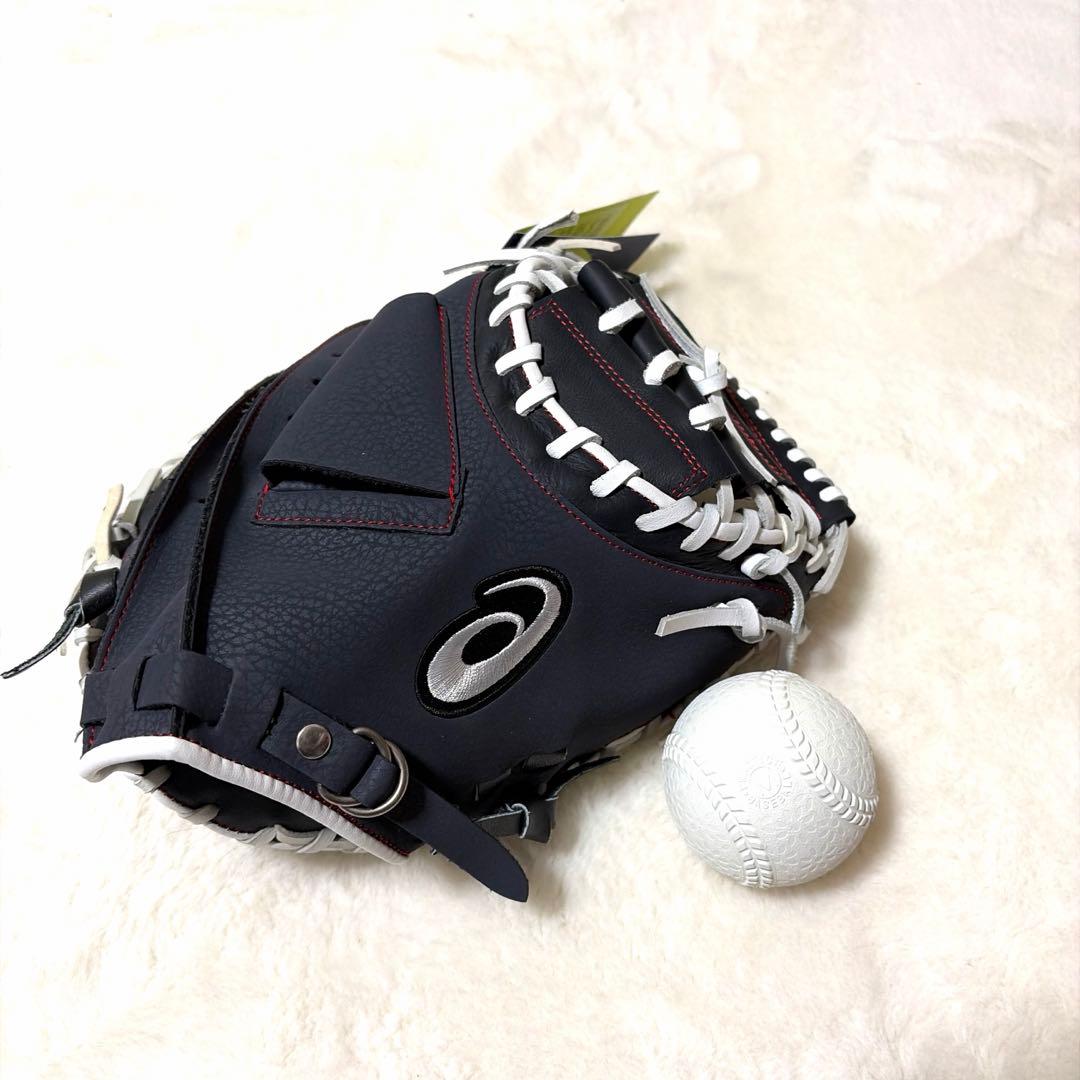 アシックス　キャッチャーミット　軟式用新品未使用C 3121A577 supersportsxebio_10740445501