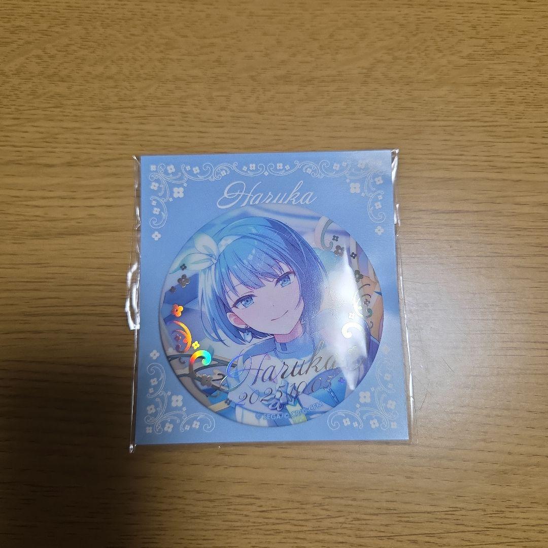 プロセカ はぴこれ バースデーギフト 缶バッジ 桐谷遥 - メルカリ