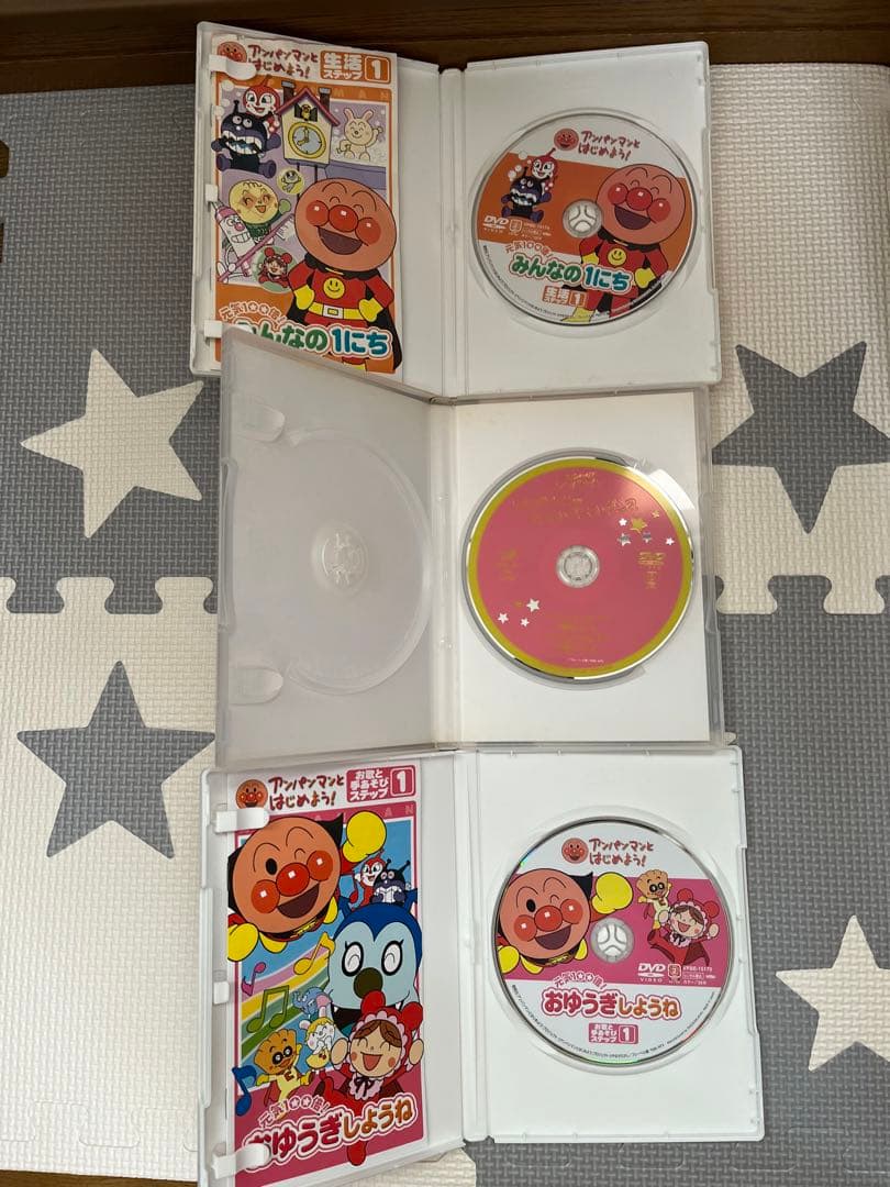アンパンマン 教育DVD 12枚 - メルカリ