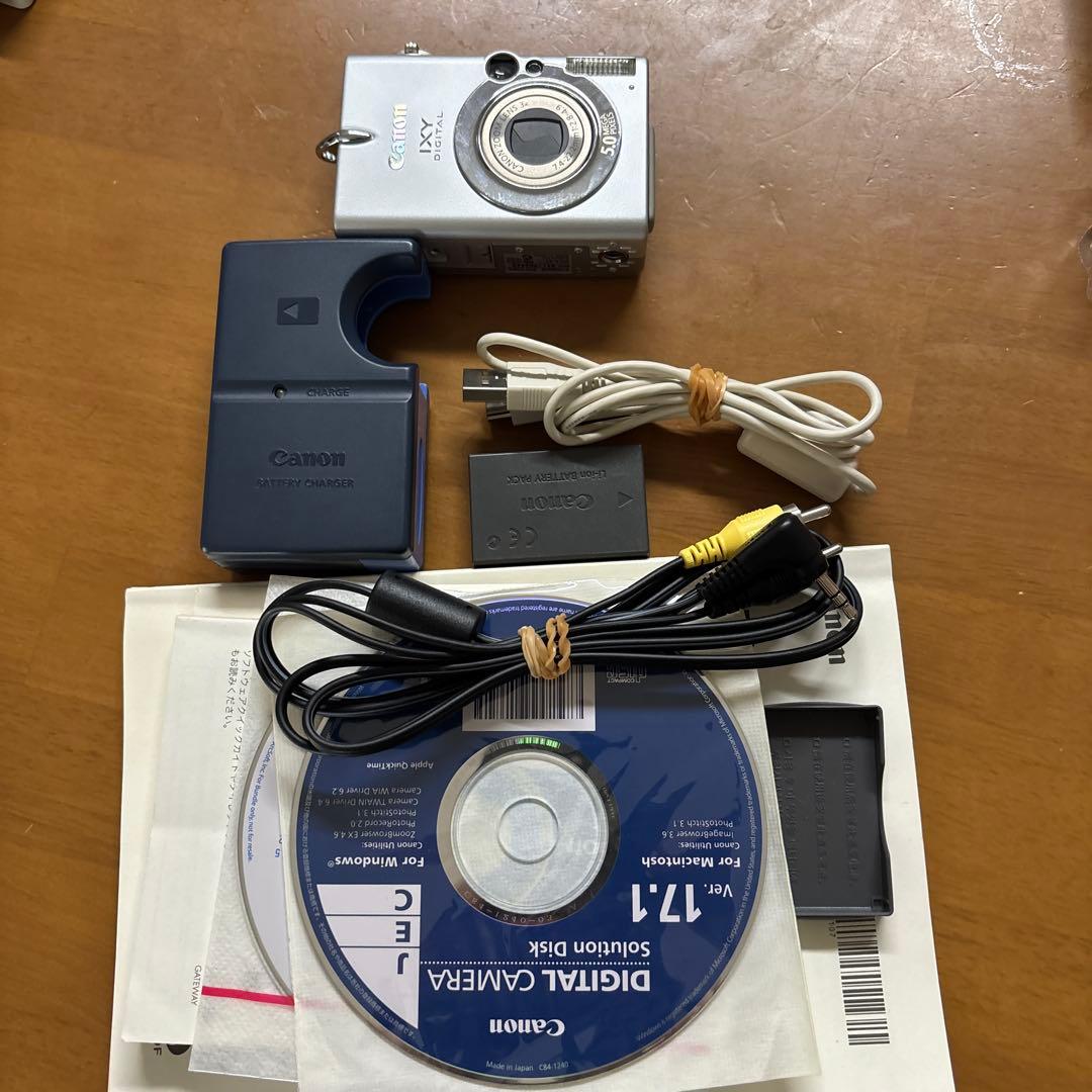 キヤノン デジタルカメラ IXY500 IXY DIGITAL 500/IXY DIGITAL 500 White Limited - キヤノンカメラ