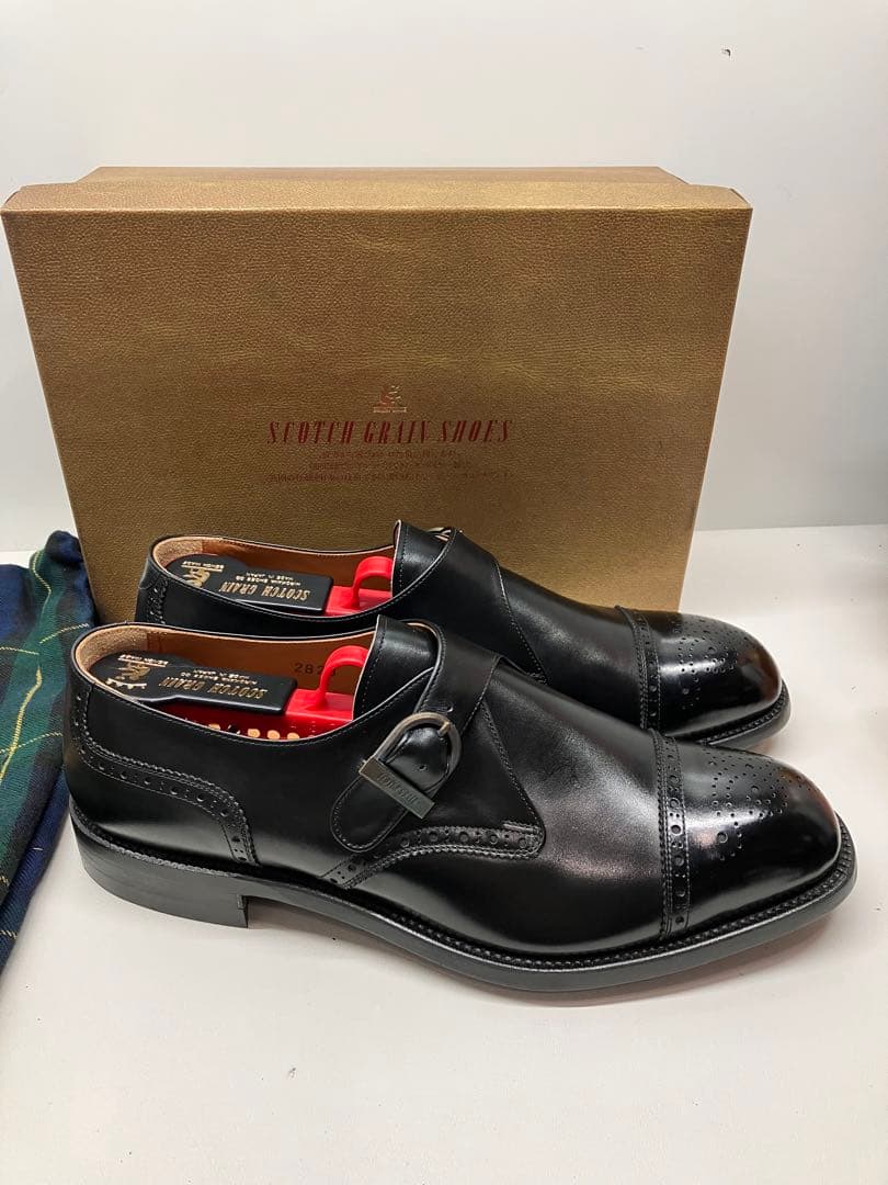 SCOTCH GRAIN スコッチグレイン 2828 ブラック 紳士靴 26.5 - メルカリ
