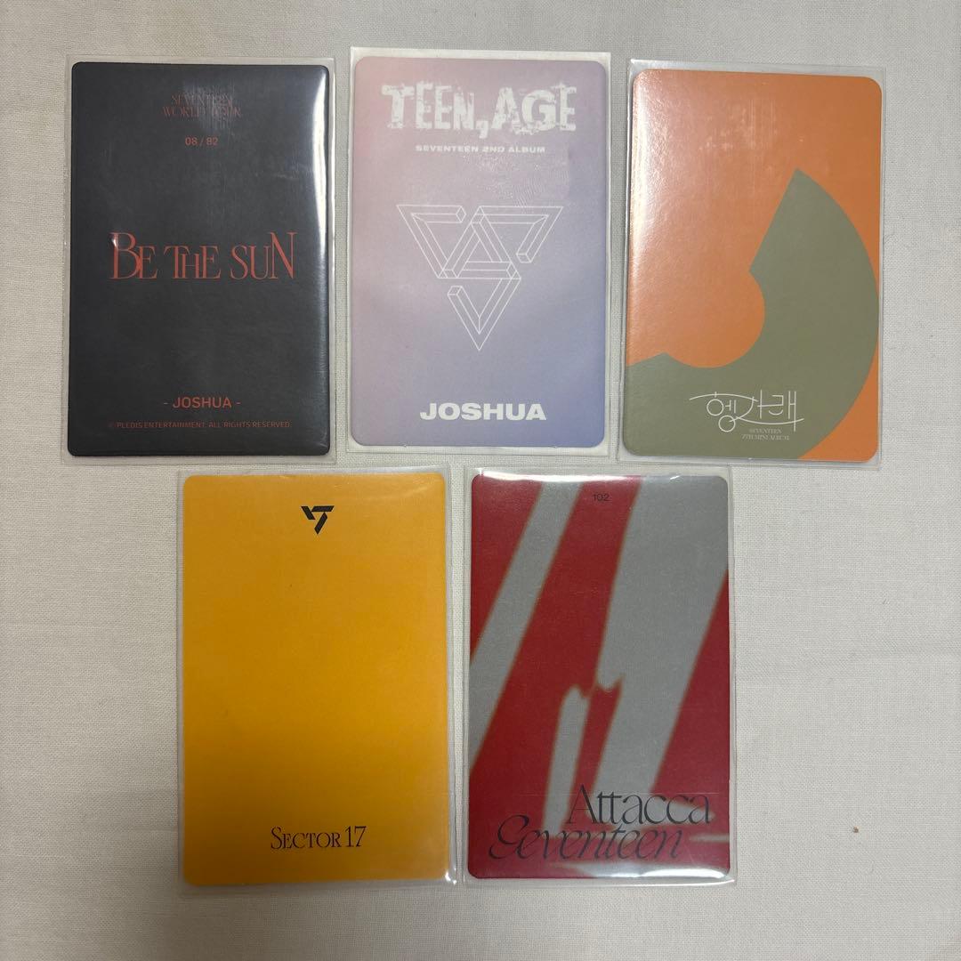 seventeen ジョシュア トレカ まとめ売り - メルカリ