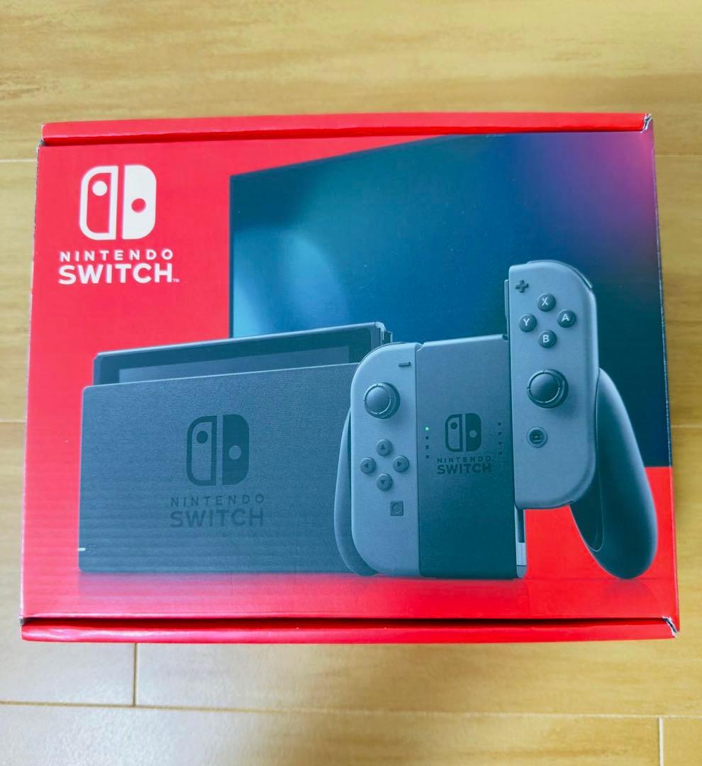NINTENDO SWITCH 本体 グレー 付属品完備 Nintendo Switch 本体 グレー 付属品完備 任天堂 - メルカリ