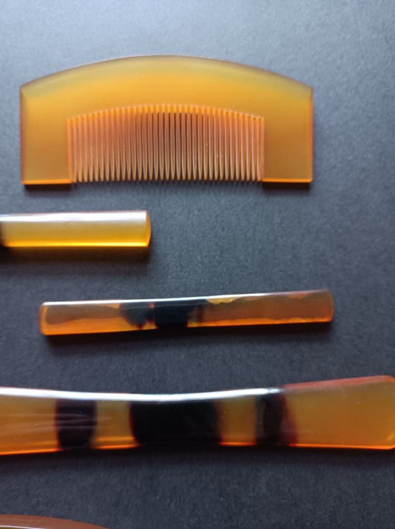 櫛 笄 8点 明治時代 鼈甲 | 激安通販のイーサプライ