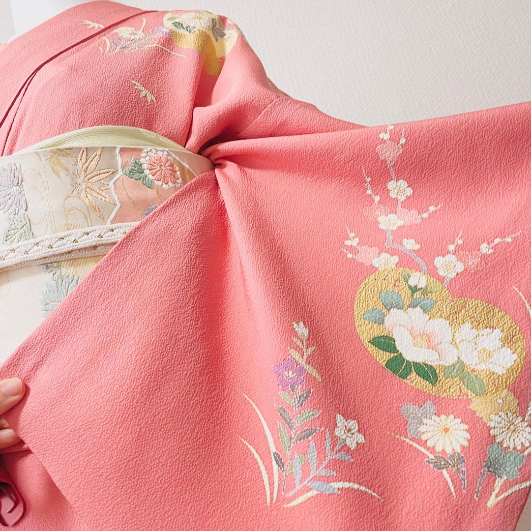 伊勢丹百貨店扱い 4点 フルセット 訪問着 入学式 卒業式 入園式 春