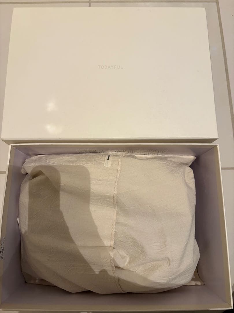 TODAYFUL Vibramレザーソールサボ スリッポン サンダル ベージュ