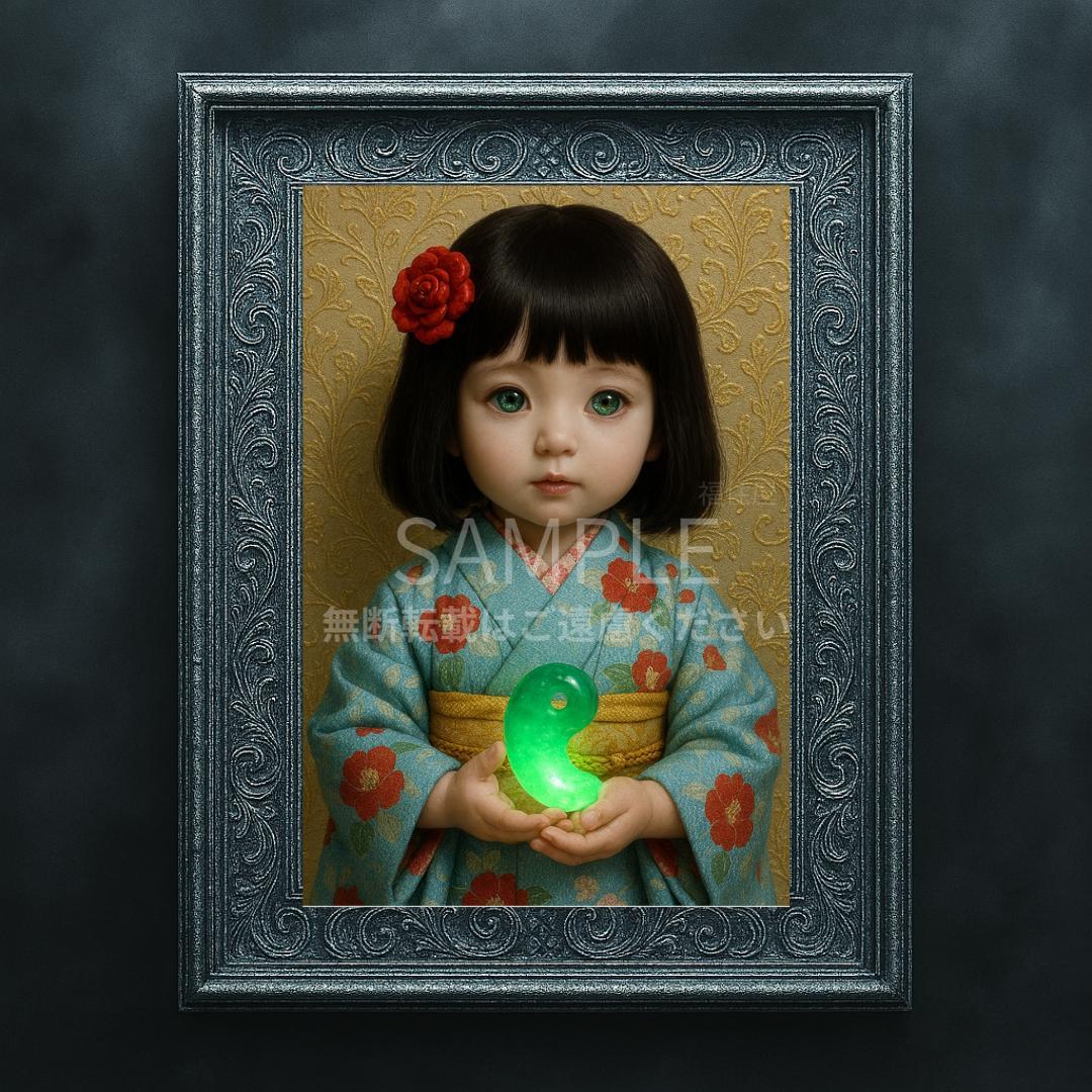 特級呪物】チョウピラコ様宿る“いちまさま”幸運を呼ぶ写心画 - メルカリ